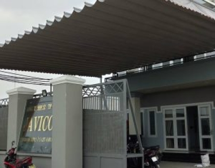 Mẫu Mái Xếp Lượn Sóng 02